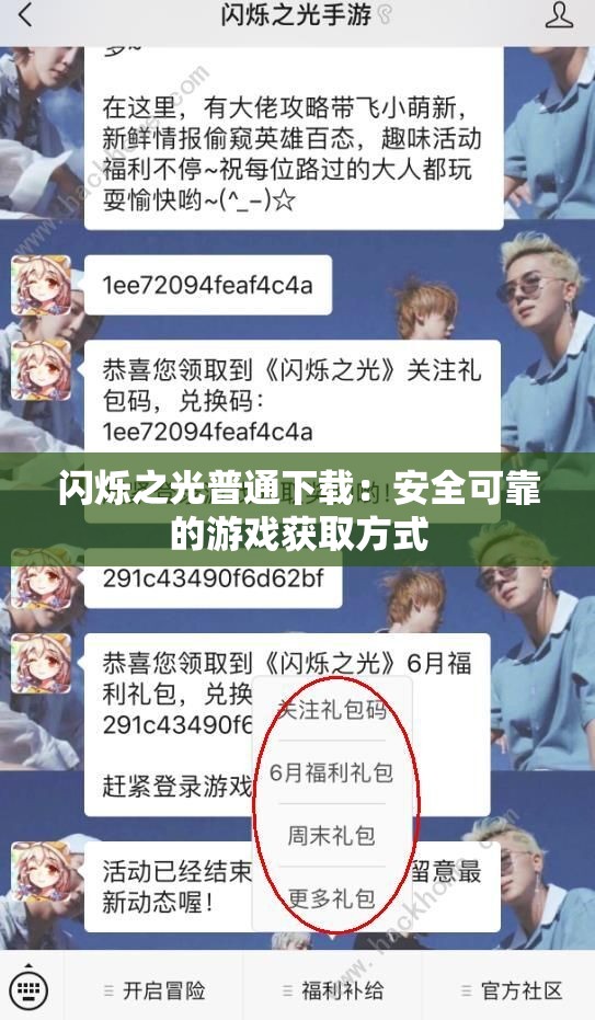 闪烁之光普通下载：安全可靠的游戏获取方式