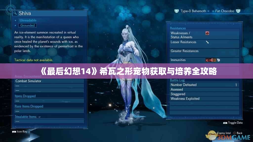 《最后幻想14》希瓦之形宠物获取与培养全攻略