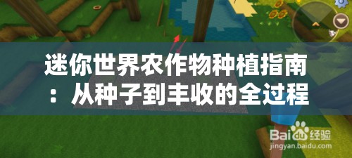 迷你世界农作物种植指南：从种子到丰收的全过程